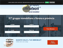 Tablet Screenshot of gruppocasanetwork.it
